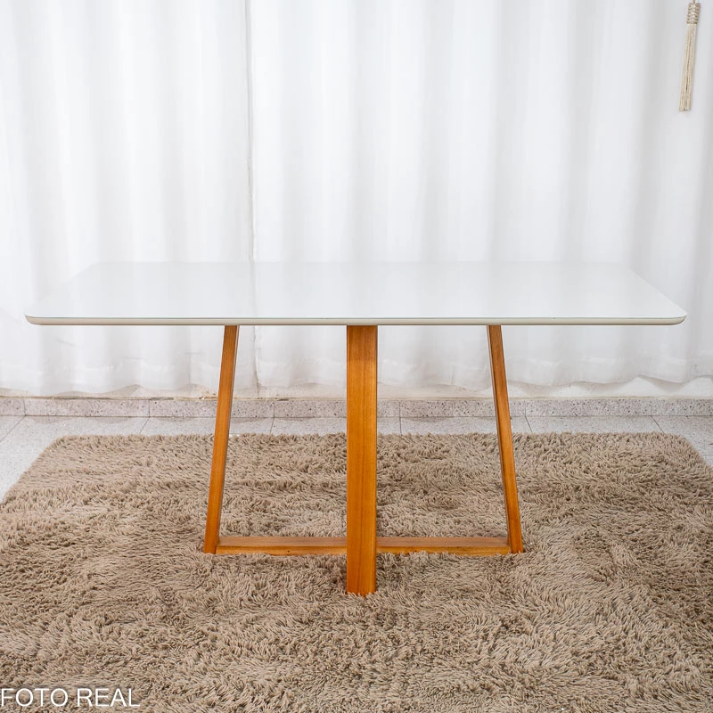 Mesa de Jantar Bali Bege Cru 160x80 - foto 1
